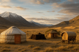 Habitation nomade traditions orientales
